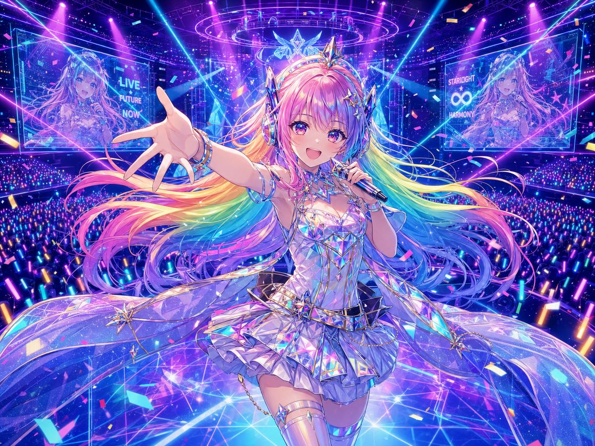 抖音揭秘动漫-《星光偶像舞台》Live特辑